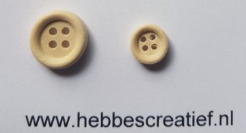 Knoop naturel in 2 maten