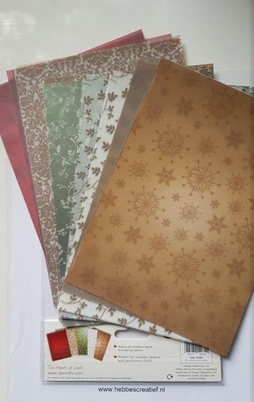 Papier vellum  20 stuks