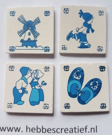 Plakker hollandsch motief