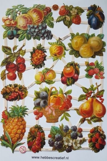Poezieplaatjes fruit 7274