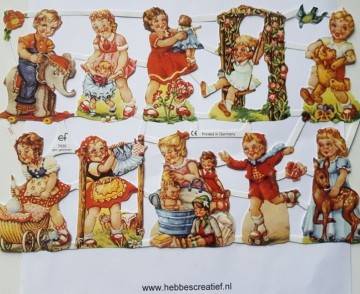 Poezieplaatjes spelende kinderen 7035