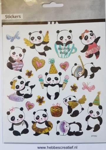 Stickers panda