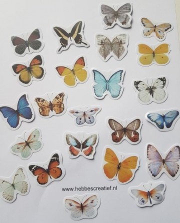 Stickers vlinders