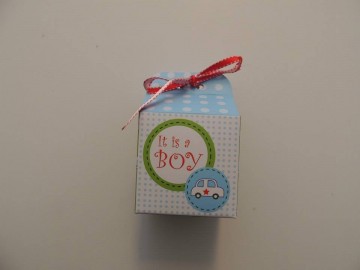 sweet baby doosje jongen, per stuk