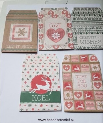 Zakjes enveloppen 5 karton